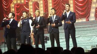 Collabro singing Anthem at Birmingham Symphony Hall
