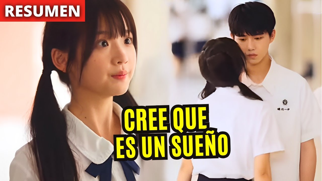 🔥ELLA viaja al pasado y BESA A SU CRUSH creyendo que es un SUEÑO