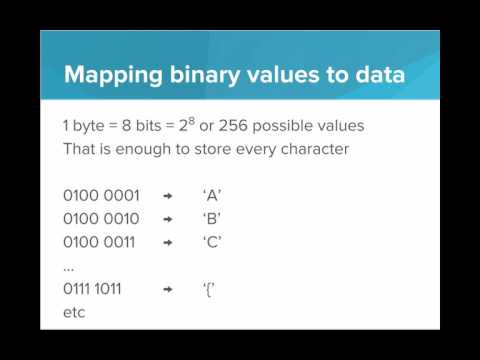 Encoding Text with Binary