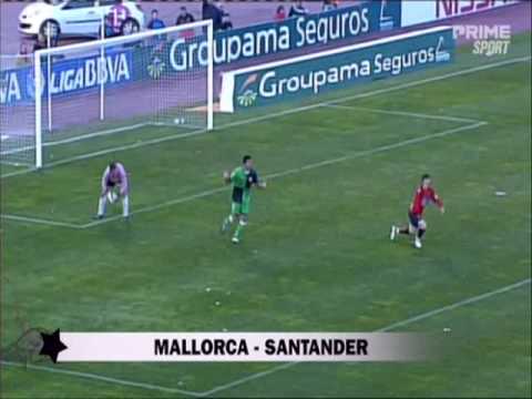 Liga 2009 : J24 : Majorque - Santander : 1-0