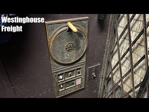 A Scenic Manual Westinghouse Freight Elevator - Cleveland, OH
