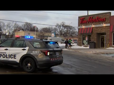 16-year-old boy shot dead at Tim Hortons in east Toronto