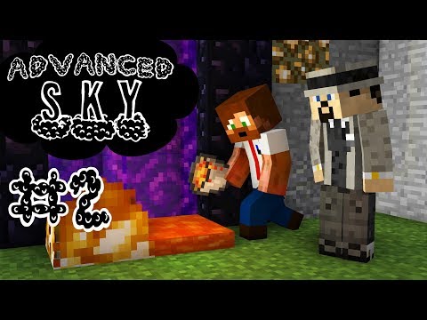 Minecraft Advanced Sky - #2 - Portal utan flint & steel