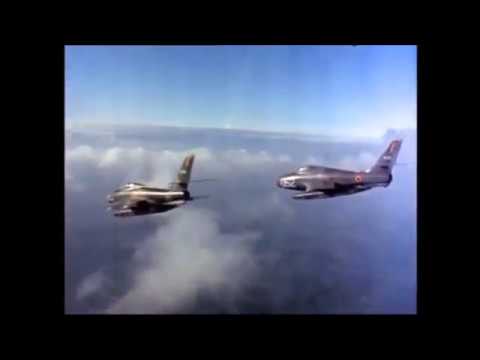 Belgian F-84F Thunderstreak at Florennes AB (1968)
