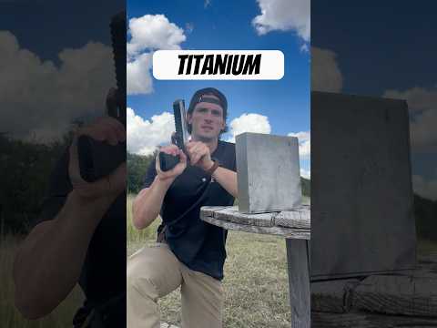 Can Titanium Stop a 50 Cal Sniper Rifle?