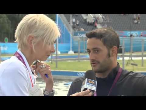 Olimpiadil London 2012:intervista a Molmenti oro in K1 London2012