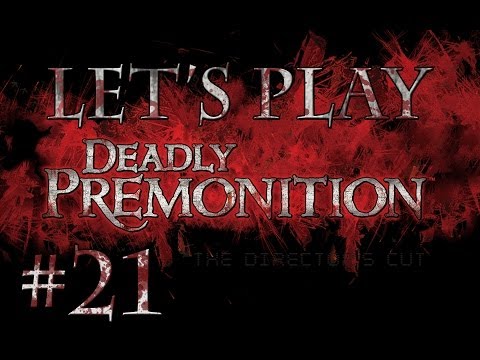 Let's Play Deadly Premonition (part 21 - Gone Fishin' [blind])