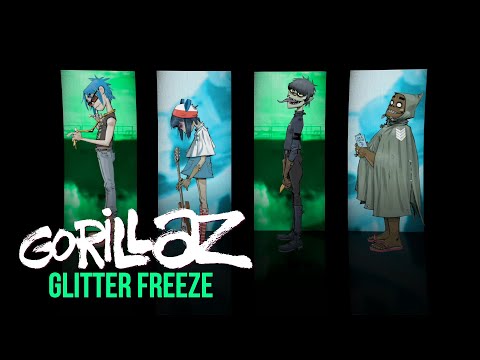 Gorillaz - Glitter Freeze (Visualiser)