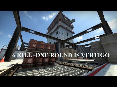 6 Kill one round is Vertigo. CS:GO. ESL ROAD RIO