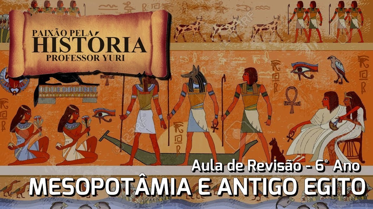 Aula de Revisão: Mesopotâmia e Egito - 6 Ano - Principais tópicos