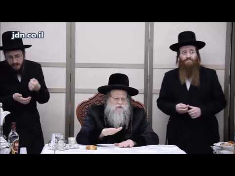 Modzitz Rebbe Commemorating Yahrtzeit Of The Magid Of Kozmr - Shevat 5777