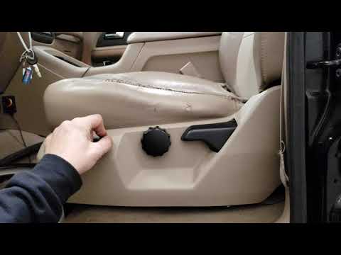 18J1441 - 2006 Ford Expedition Eddie Bauer - Left Driver Side Front Power Seat