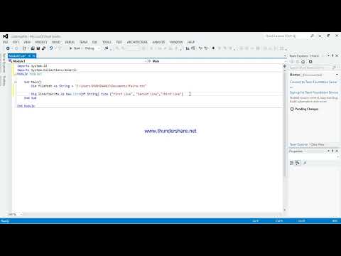 IT - VB.NET Files - Writing Into a File