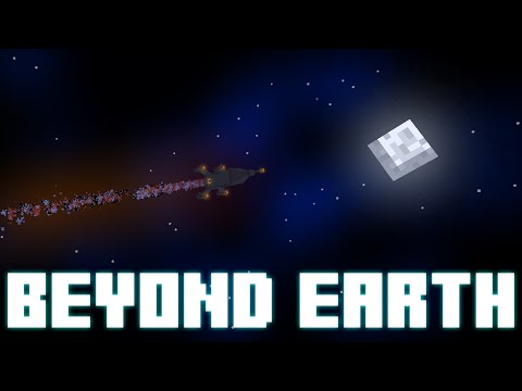 Beyond Earth Mod (Machines, Space Suits, Aliens and the Moon)│ Minecraft Mod Showcase