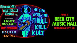 My Life With The Thrill Kill Kult Live Delicate Terror Tour 2026 Beer City Music  Hall OKC Oklahoma