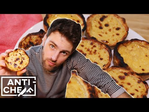 INSANELY DELICIOUS Portuguese Custard Tarts (Pastel de Nata)