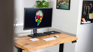 Student Desk Setup (that doesn't drag on!)