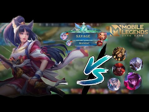 Miya Savage!!! Unstoppable 1vs5 | Mobile Legends