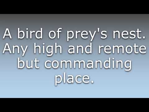 What does Eyrie mean?