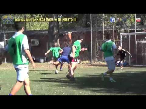 Algunos goles de HEROS MALV  vs NS HUERTO III 64vos final Copa Arg - 31/01/2016