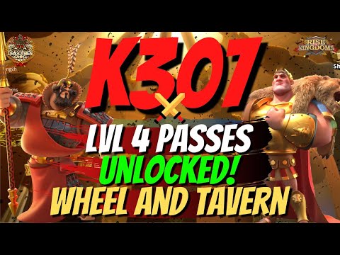 K307 KvK LEVEL 4 PASSES OPEN! SPINNING WHEEL AND GETTING READY TO FIGHT!