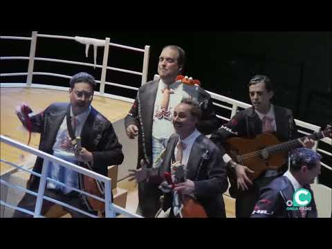 Chirigota La última y nos vamos. Preliminares. Pasodoble Yo no me quería embarcar.