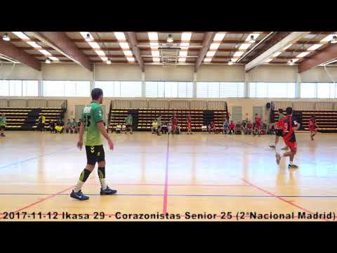 2017-11-12 Ikasa 29 - Corazonistas Senior 25 (2ªNacional Madrid)