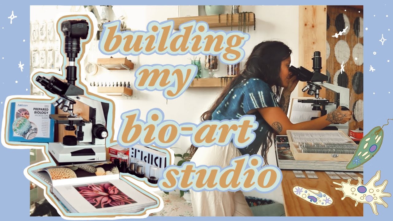 Building my (little) Bio Art Studio 🔬🦠