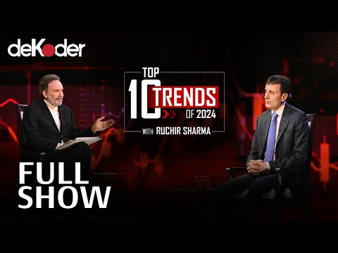 Top 10 Trends of 2024. Ruchir Sharma in conversation with Prannoy Roy | Full Show   #dekoder