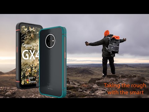 Gigaset GX4 "Taking the rough with the smart" Outdoor Smartphone