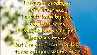 Good Goodbyes (Lyrics video) Catherine Mcgrath