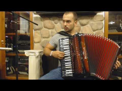BELTSTUIV96EF - Enchanted Forest Beltuna Studio IV Piano Accordion LMMH 37 96 $5999