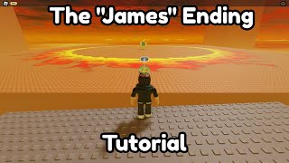 The "James" Ending Tutorial - A Stereotypical Obby