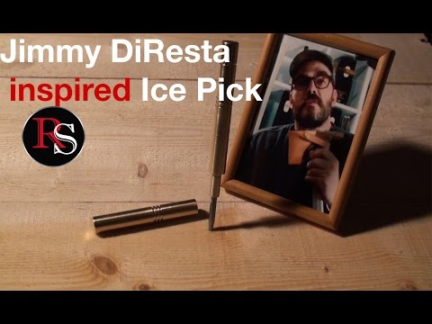 Making An Ice Pick // Jimmy DiResta inspired - DIY Video