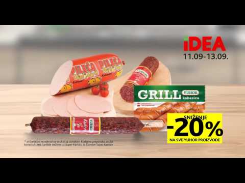 IDEA vikend akcija 11. - 13.09.2015.