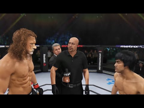 Bruce Lee vs. Lion Man (EA sports UFC 3)