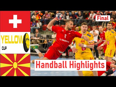 Switzerland Vs North Macedonia Handball Highlights | Final | Yellow Cup 2026 🔥