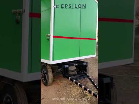 FRP Mobile Toilets Van