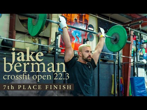 7TH PLACE FINISH!  JAKE BERMAN  | 22.3 CrossFit Open