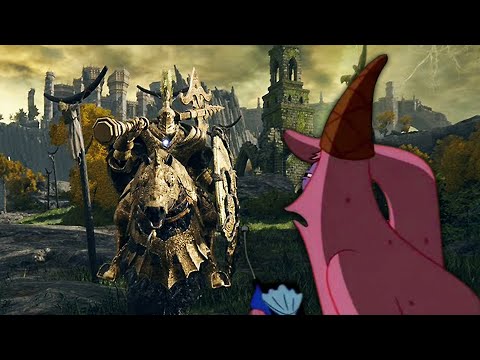 First time you see a Tree Sentinel in Elden Ring