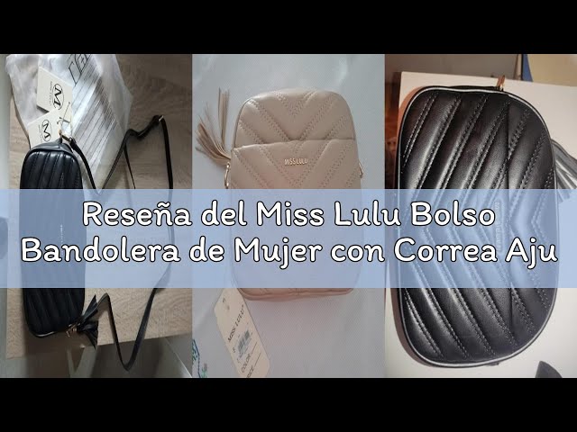 Vídeo relacionado con Miss Lulu Bolso Bandolera Elegante con Cadena Dorada para Mujer - Bolso de Noche Perfecto para Navidad, Bodas y Eventos Especiales