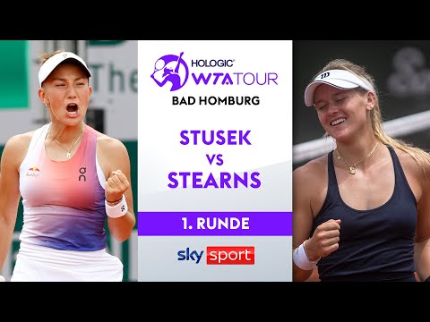 Stusek vs. Stearns - Runde 1 | Bad Homburg Open 2024 | Highlights - Sky Sport Tennis