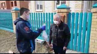 Волонтеры в работе!