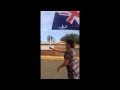 STRAYA DAY Flag Waving Ft Riley Bennett