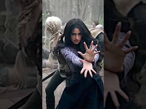Ciri Fights Like a True Witcher Now ⚔️#thewitcher #netflixseries #shorts #shortvideo #fyp