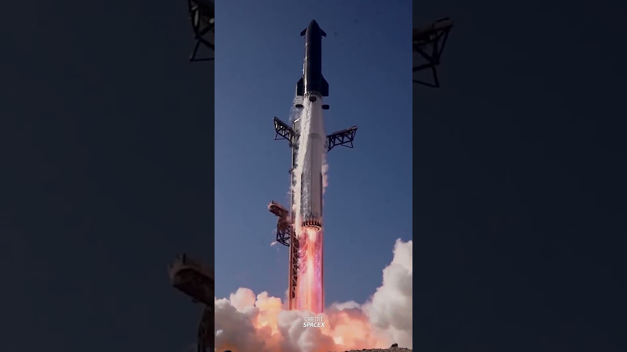 Watch Starship Launch from INSIDE the Pad! #spacex #starship #space #rocket