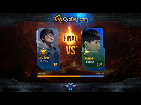 StarCraft 2 LotV Cybbet Race Wars 2016 FINAL: aLive vs Super
