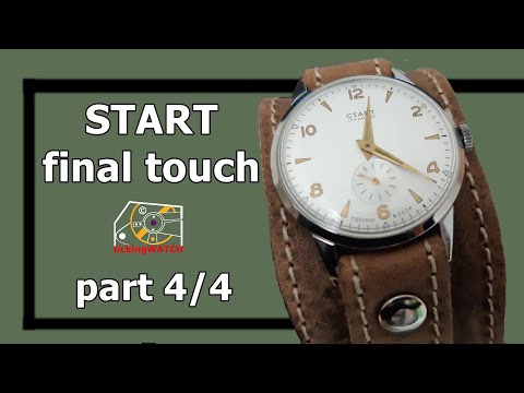 Soviet START wristwatch made from a USSR 2603 junk movement | Part 4 final touch