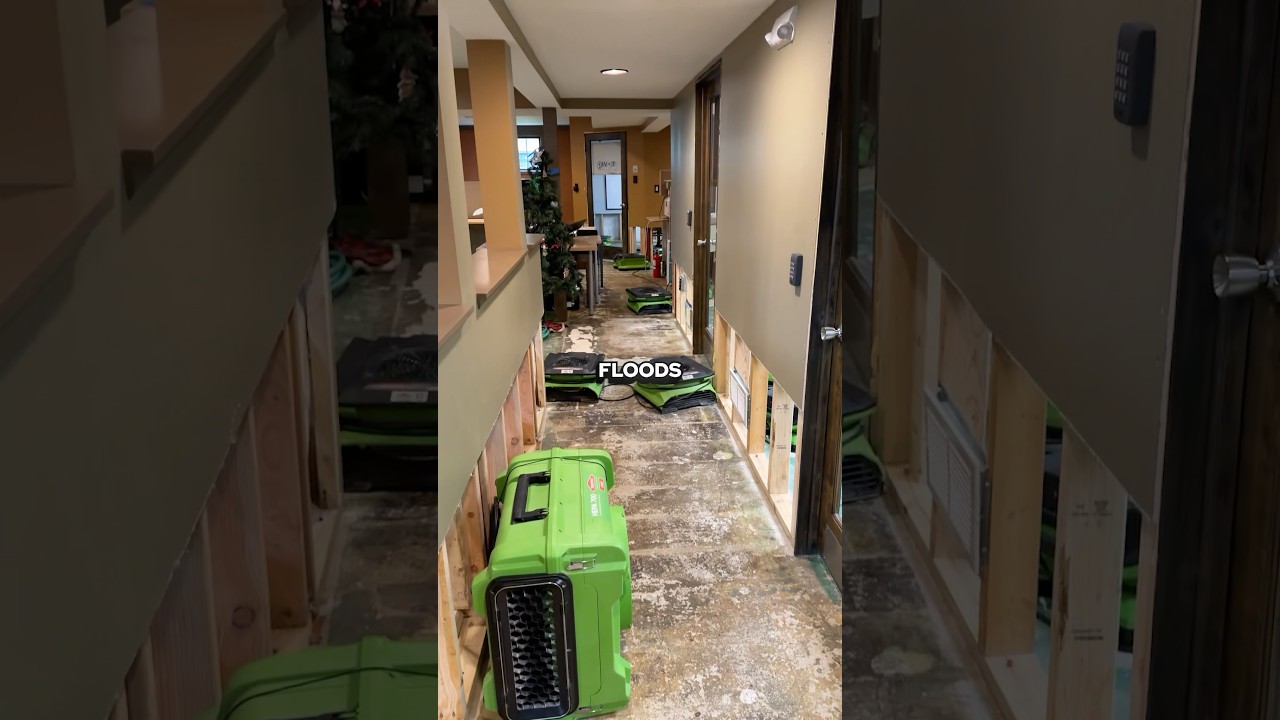 Water Damage Restoration | How To Prevent Mold Growth With Air Movers