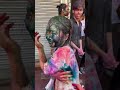 Bad Behaviour With Japanese Tourist Girl On Holi